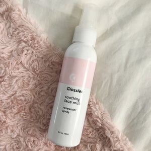 Brand New Glossier Soothing Rosewater Spray